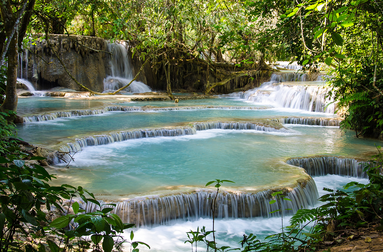 Luang Prabang - Kuang Si Waterfalls
