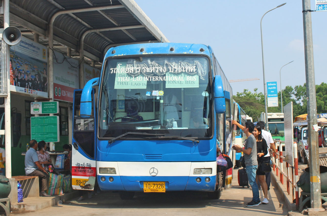 book bus ticket from Thailand to Laos