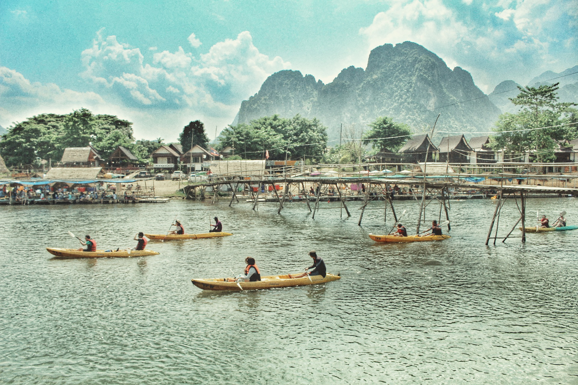 Vang Vieng - Kayaking
