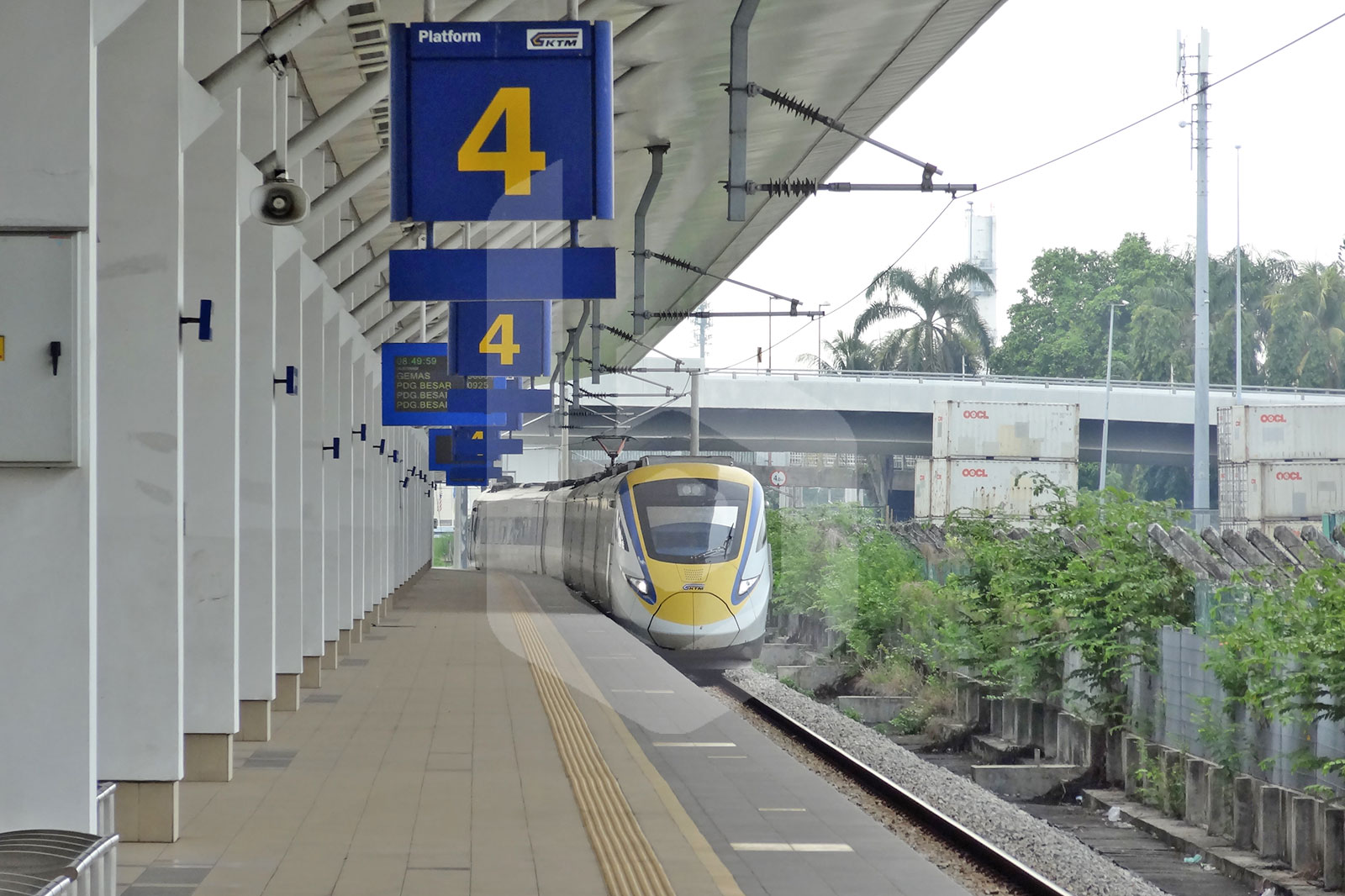 Kuala Lumpur to Penang by train