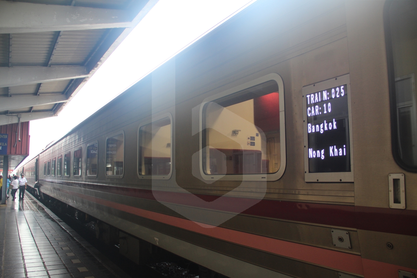 Bangkok to Nong Khai by train