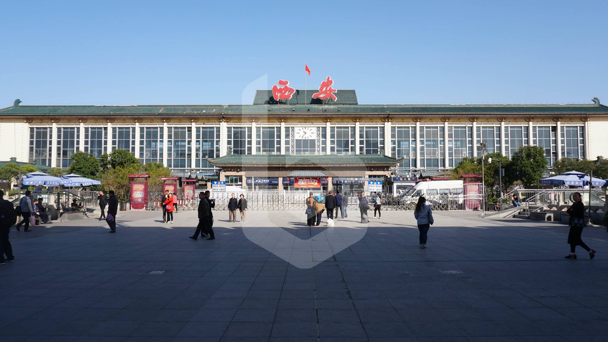 Guangzhou to Xi'an by train