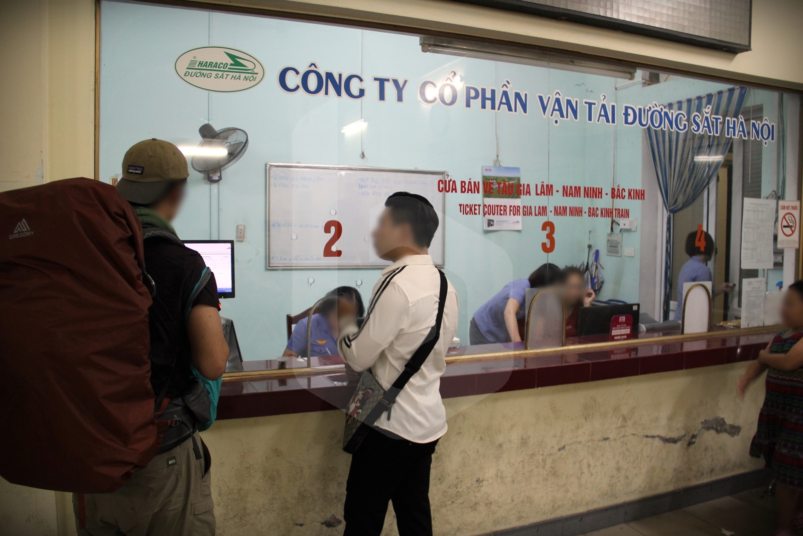 Hanoi to Nanning by train