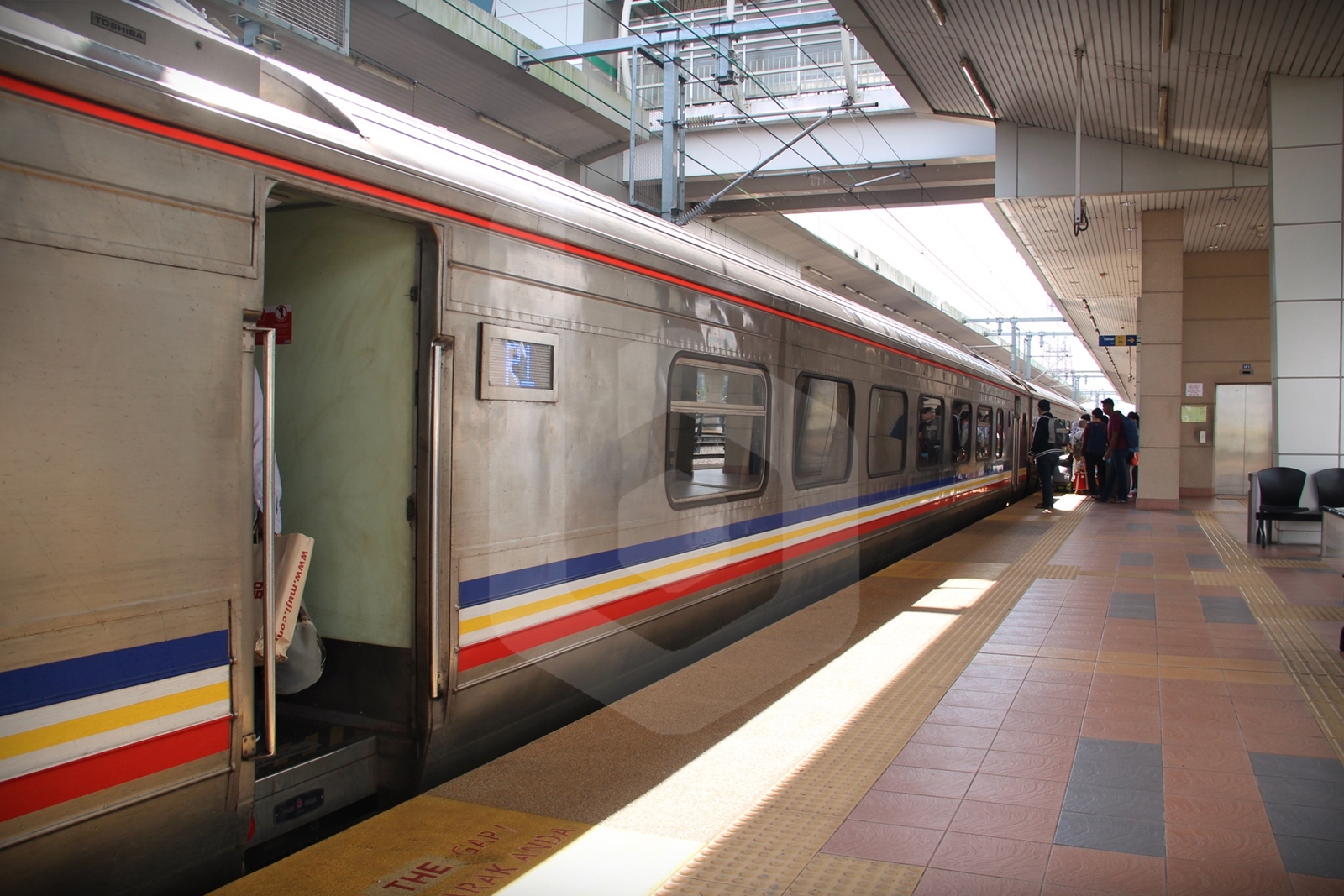 Gemas to Johor Bahru by train