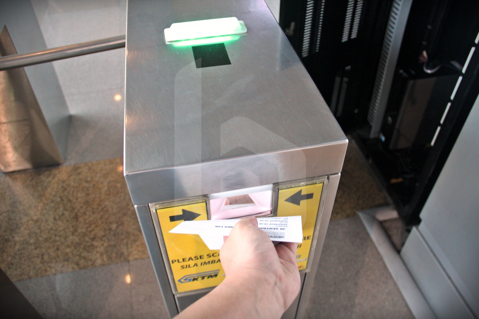 Johor Bahru to Singapore by train