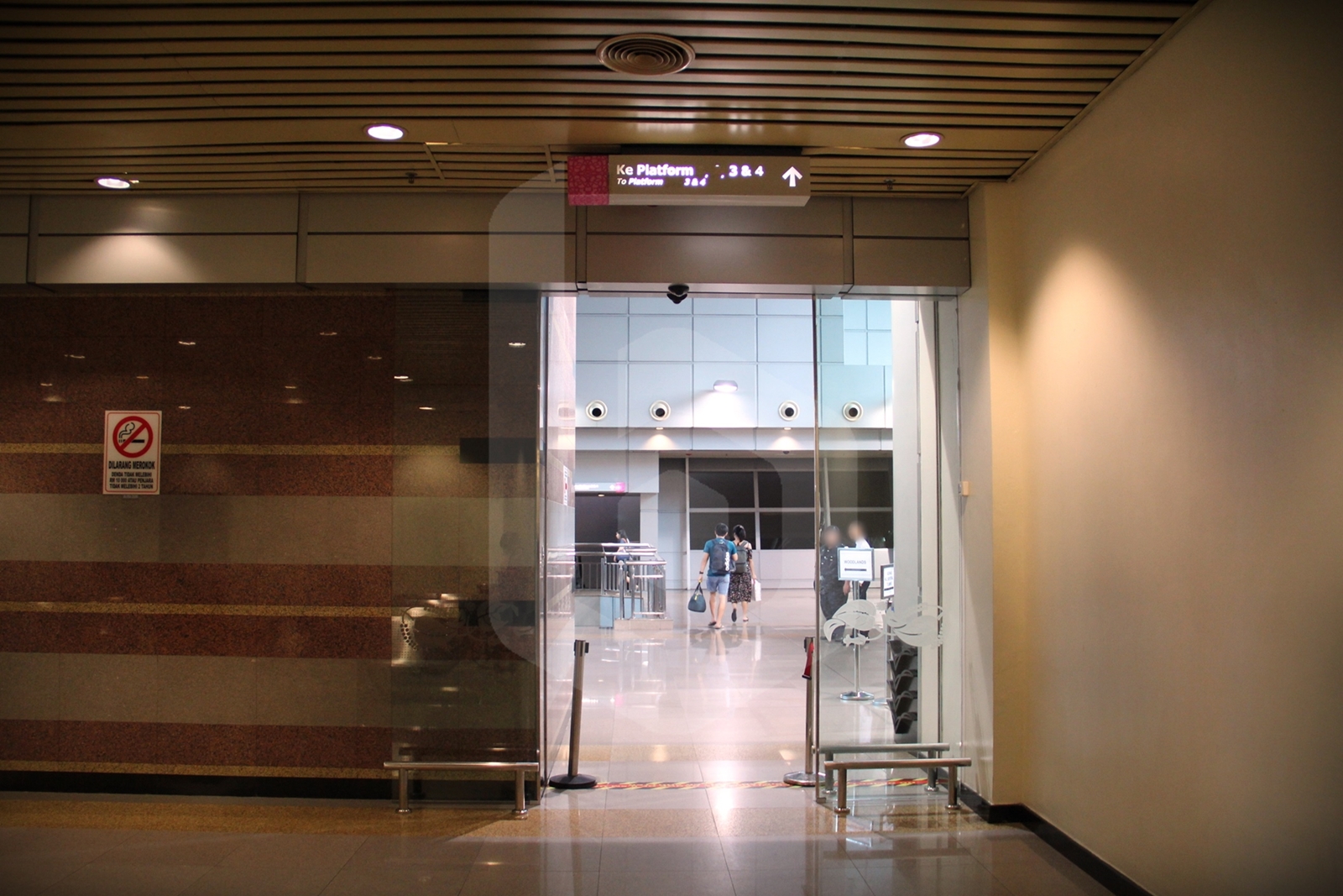 Johor Bahru to Singapore by train