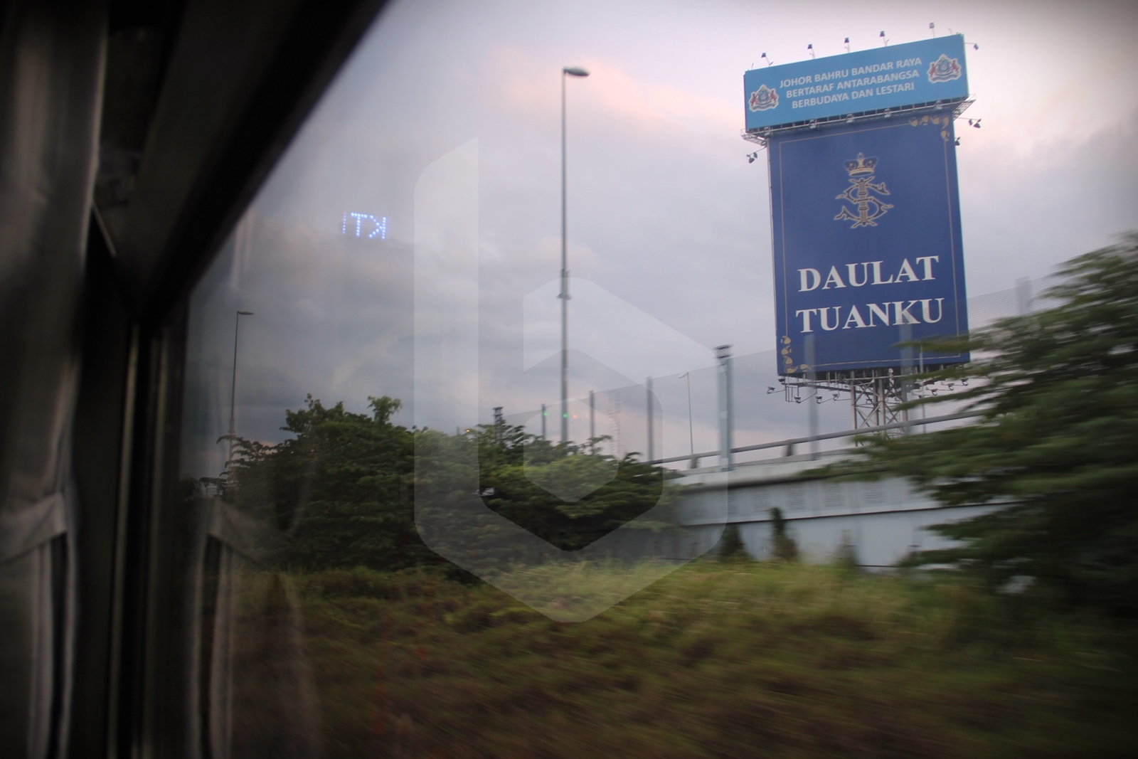 Johor Bahru to Singapore by train