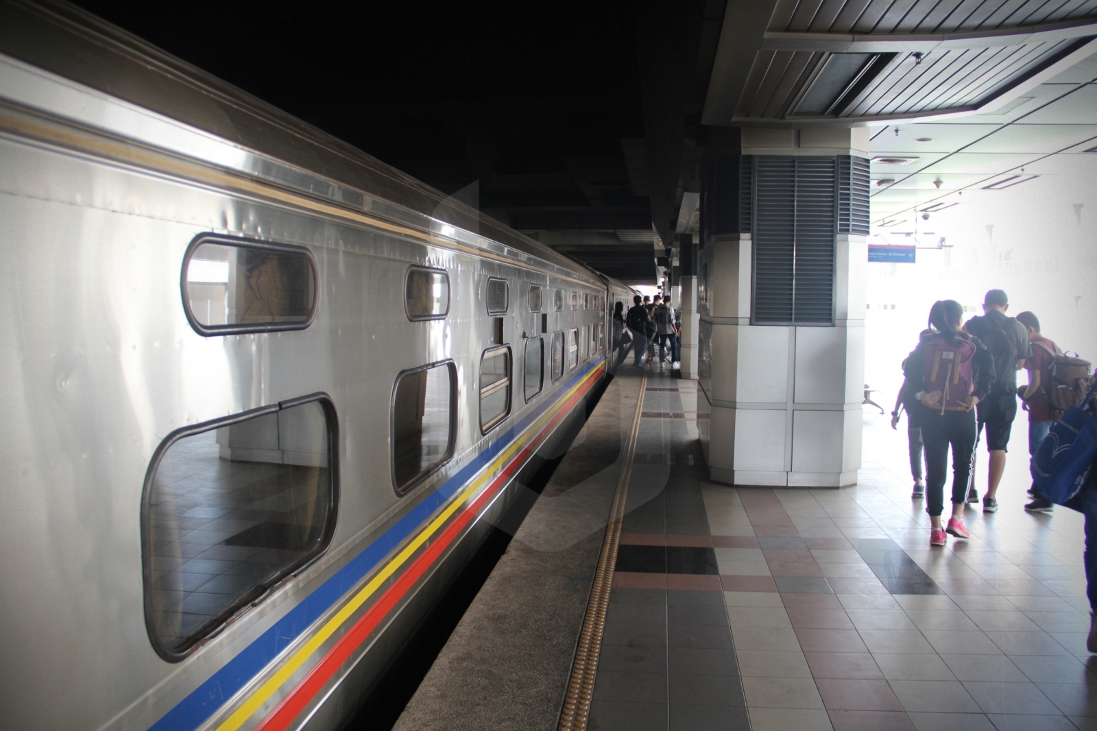 Tumpat and Kota Bharu to Johor Bahru by train
