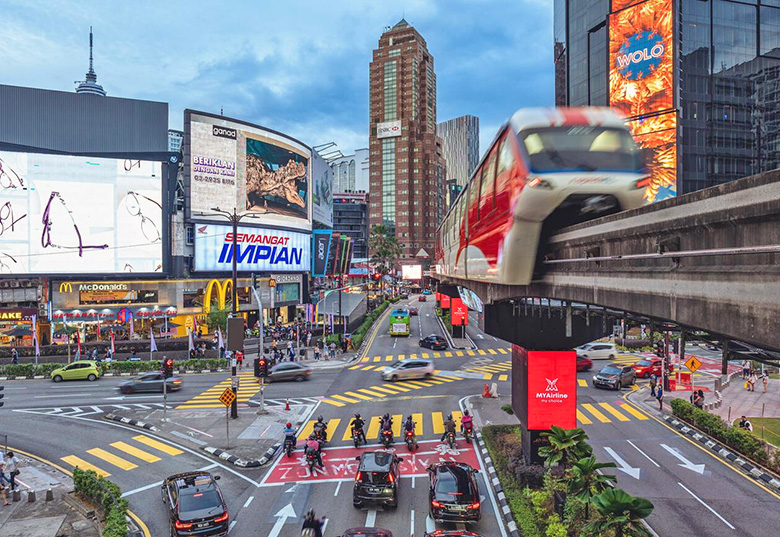 Đặt vé tàu điện ngầm đến Bukit Bintang