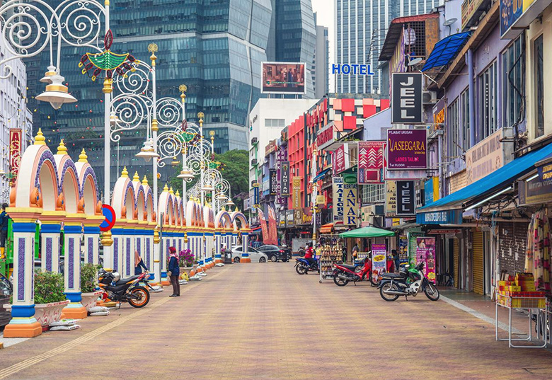 Đặt vé tàu điện ngầm đến Little India