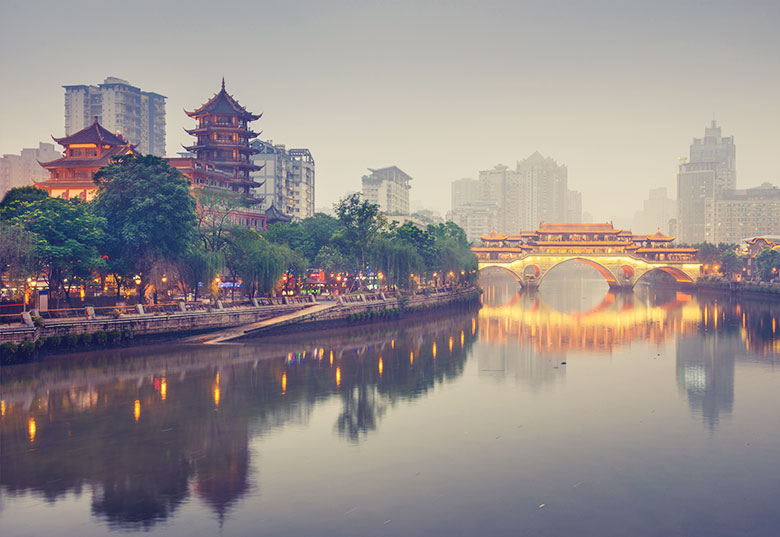 Réservez votre vol pour Chengdu