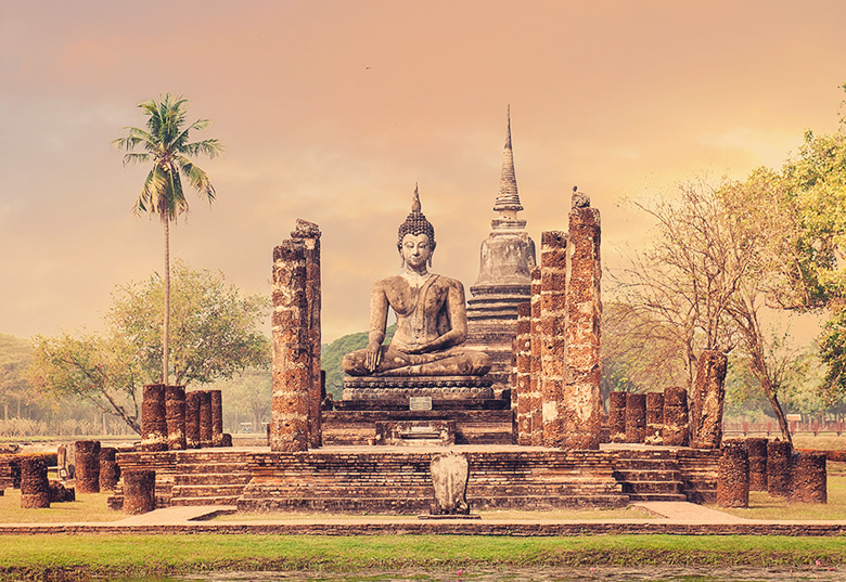 book your flights to Sukhothai