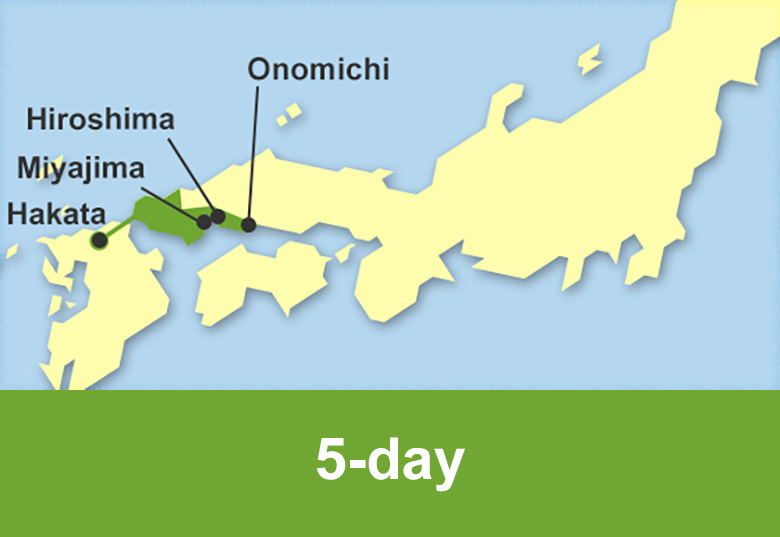 Mua JR West Hiroshima-Yamaguchi Area Pass (5-day)