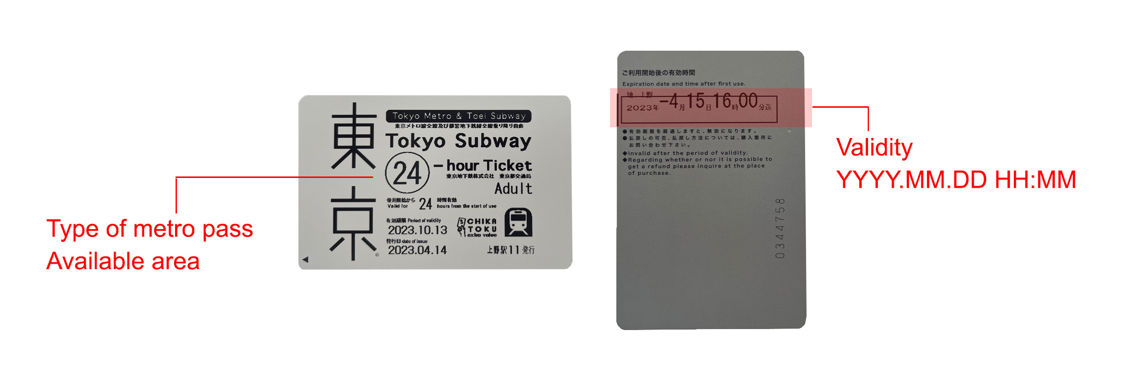 Purchase your metro pass in Tokyo