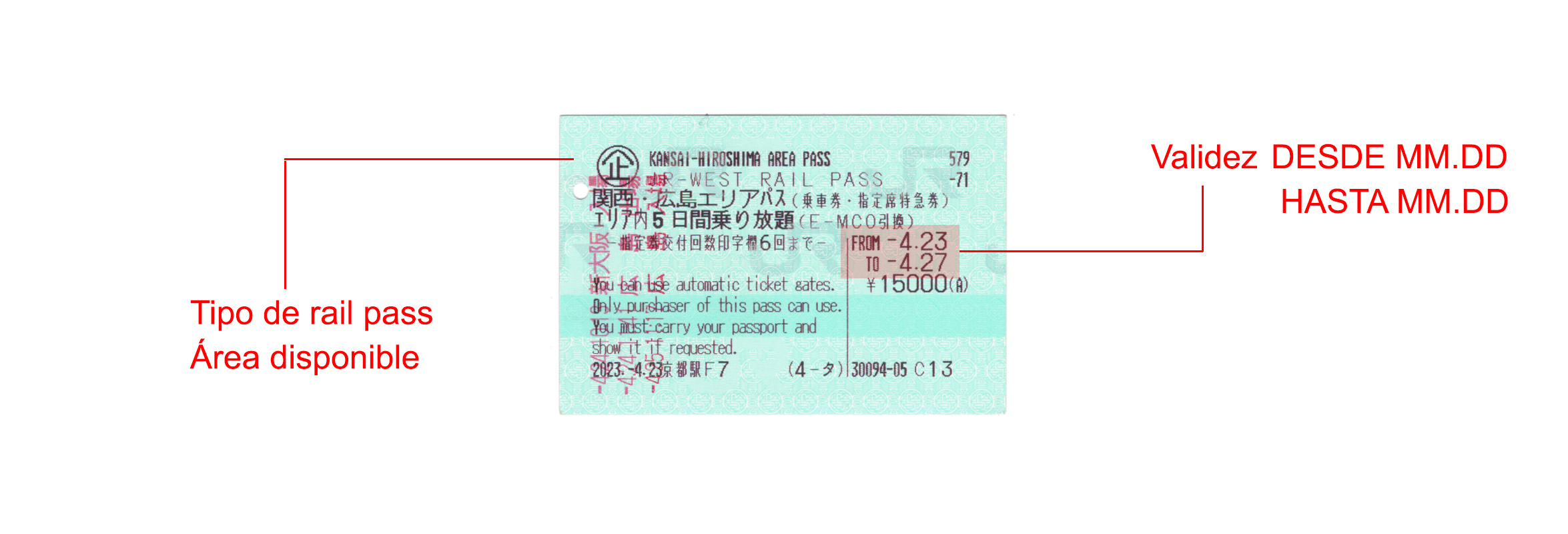 Compra tu rail pass en Japón